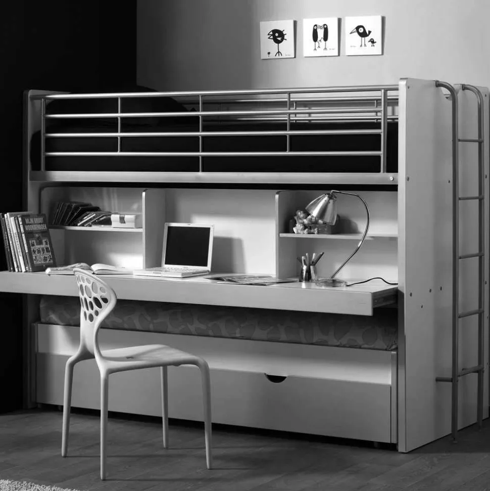 Etagenbett Moonio mit Bettschublade