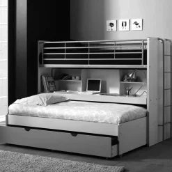 Etagenbett Nowy in Weiß-Blau