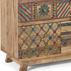 Ethno Style Schrank handbemalt - Azua