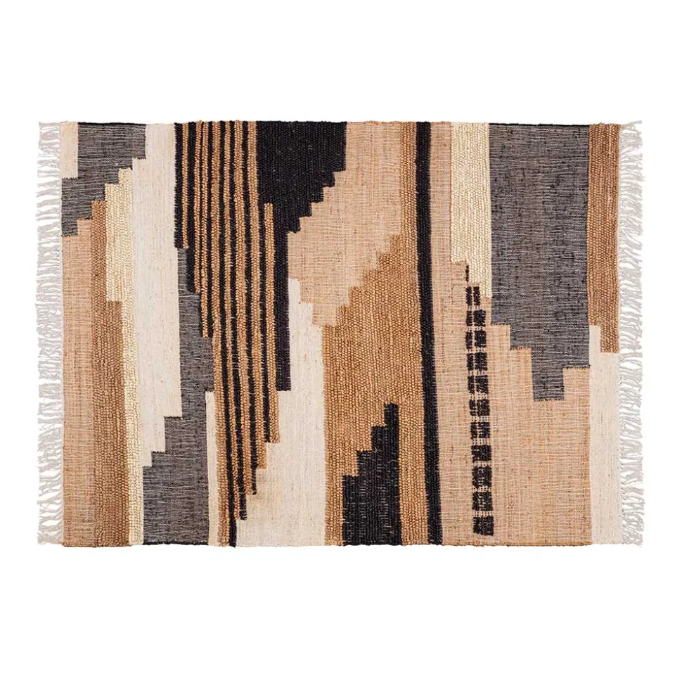 Ethno Style Teppich aus Naturmaterialien - Jesuisa