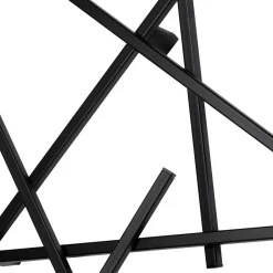 Extravagante Wandgarderobe in Schwarz - Volkma