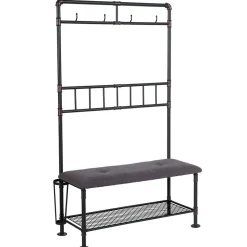 Factory Design Garderobe aus Eisen Rohren - Nenvia