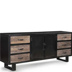 Factory Sideboard mit sechs Schubladen - Vebugran
