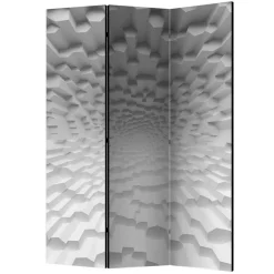 Faltbare Leinwand-Trennwand 135 cm breit - Bergomo