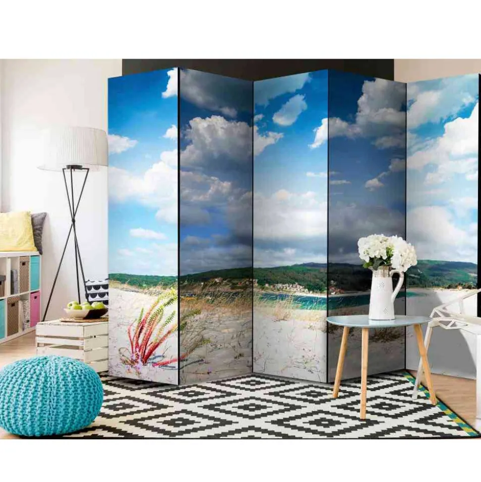 Faltbare Raum Trennwand mit Fotodruck - Zandraca