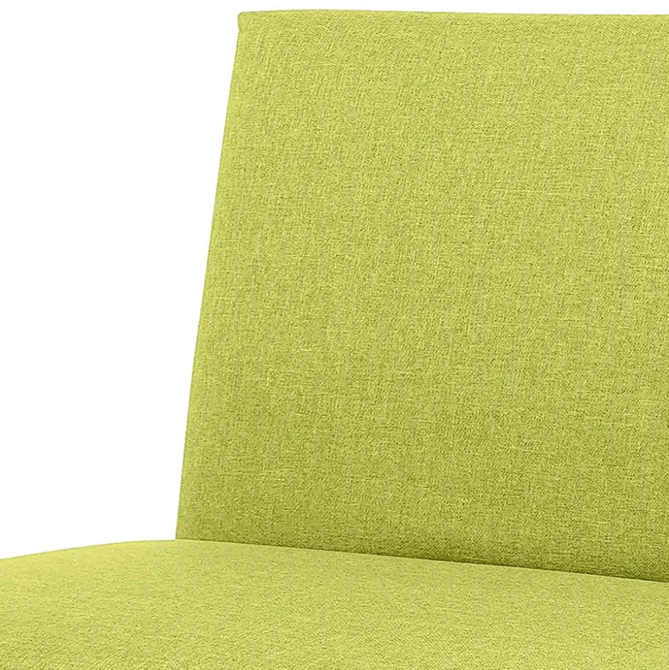 Faltcouch ohne Armlehnen in Gelbgrün - Ektuala