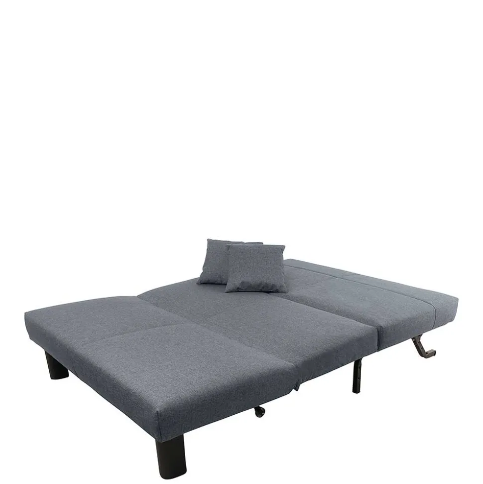 Faltsofa in Blau mit Schwarz - Florin