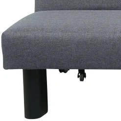 Faltsofa in Blau mit Schwarz - Florin
