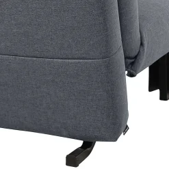 Faltsofa in Blau mit Schwarz - Florin