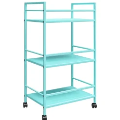 Farbenfroher Servierwagen in Mint Grün - Snytato