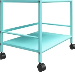 Farbenfroher Servierwagen in Mint Grün - Snytato