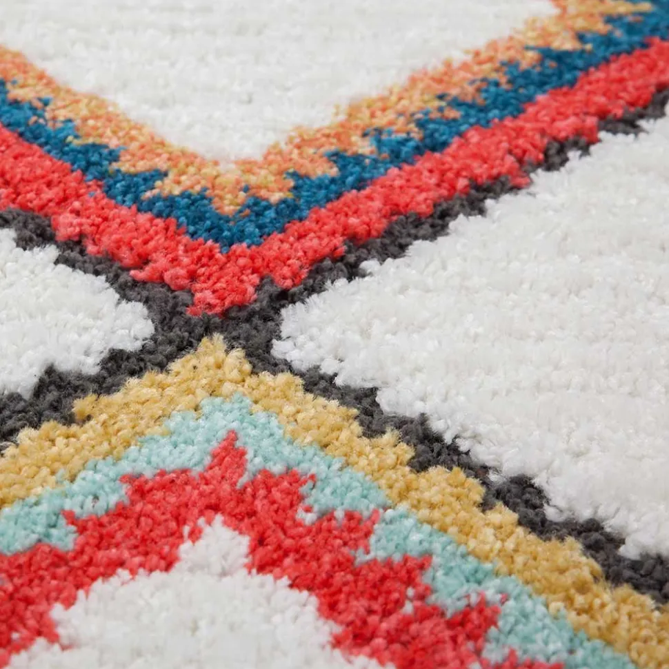 Farbenfroher Teppich im Boho Style - Lyrono