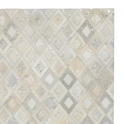 Fellteppich Patchwork im Rautendesign - Bruce