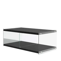 Fernseher Tisch in Schwarz MDF - Sulara