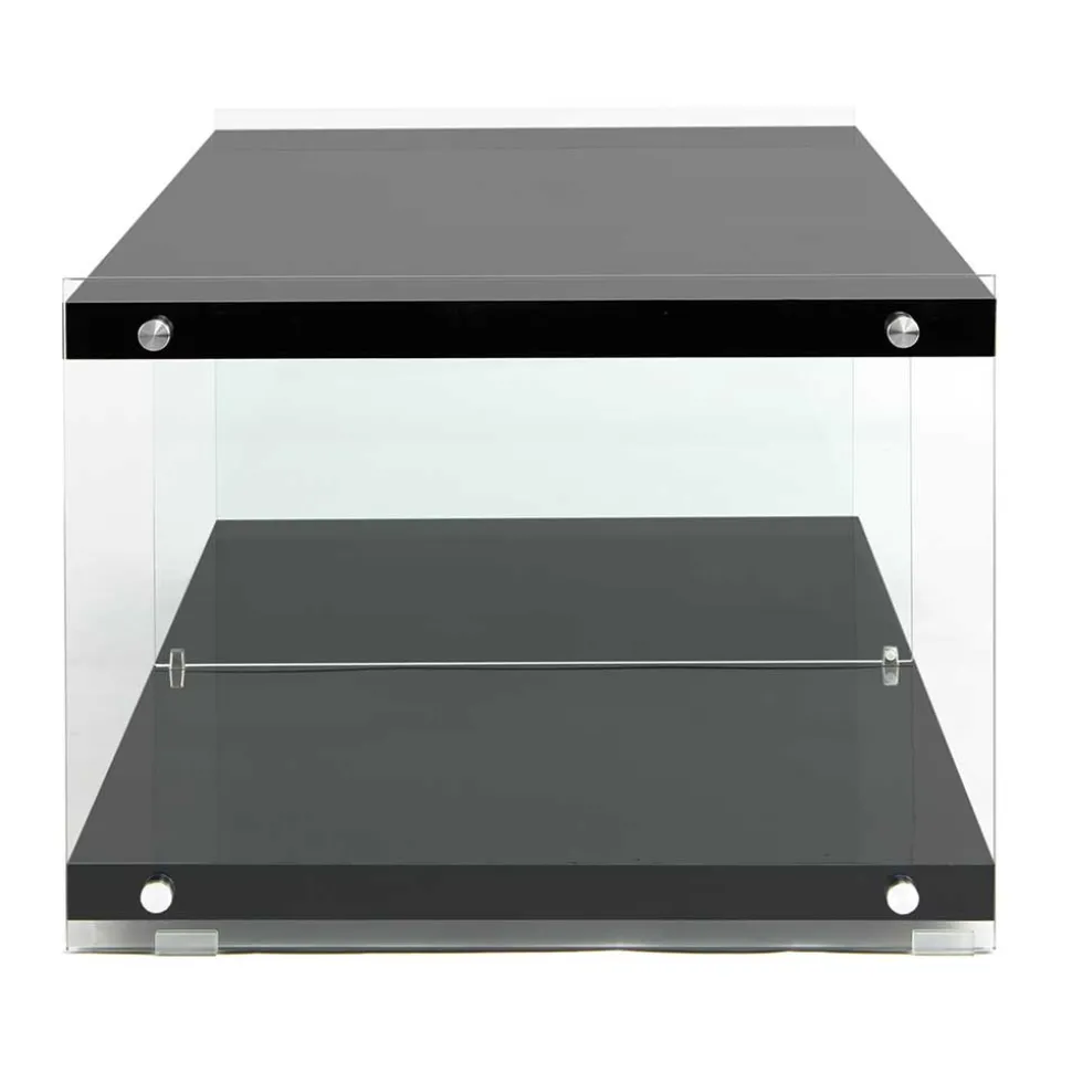 Fernseher Tisch in Schwarz MDF - Sulara