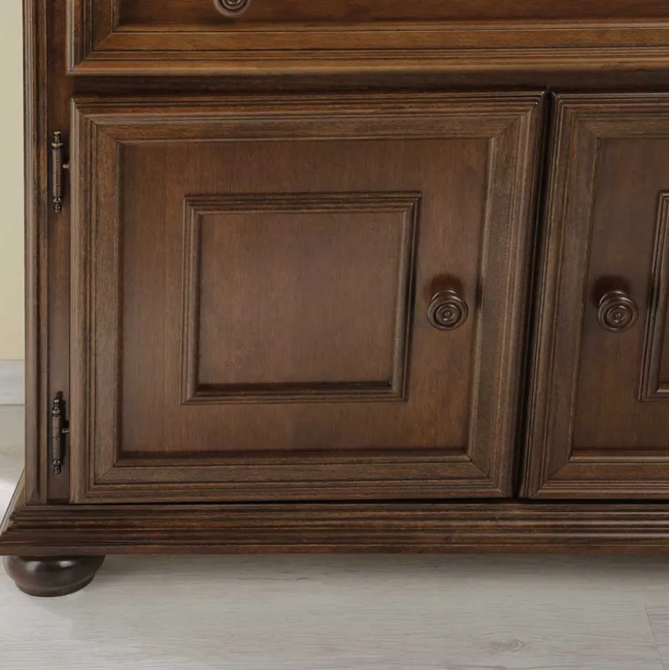 Fernseher Unterschrank in Walnussfarben - Manicos