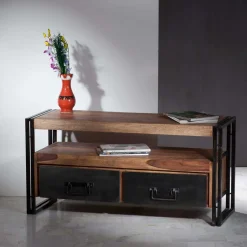 Fernsehtisch Mendoza aus Akazie Massivholz