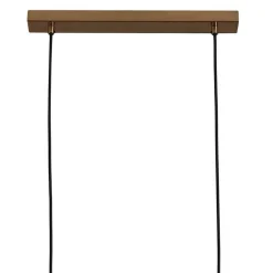 5-flammige Hängeleuchte in Messingfarben - Liselo