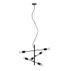 6-flammige Hängeleuchte minimalistisch - Evyla
