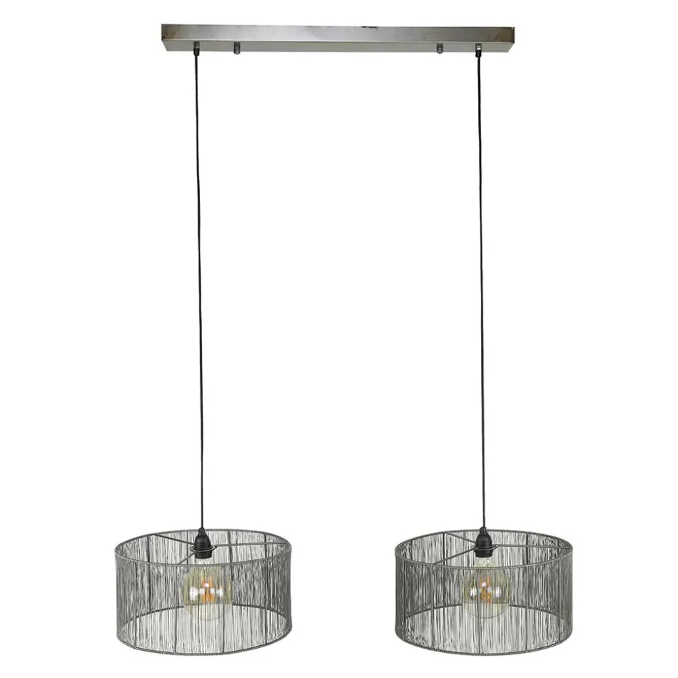 2-flammige Pendelleuchte in modernem Design - Nadia