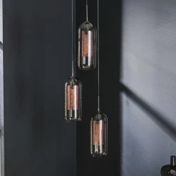 3-flammige Pendelleuchte modern - Bajan