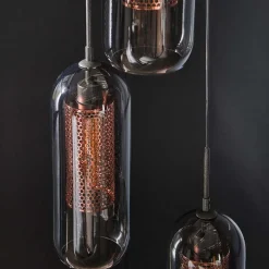 3-flammige Pendelleuchte modern - Bajan