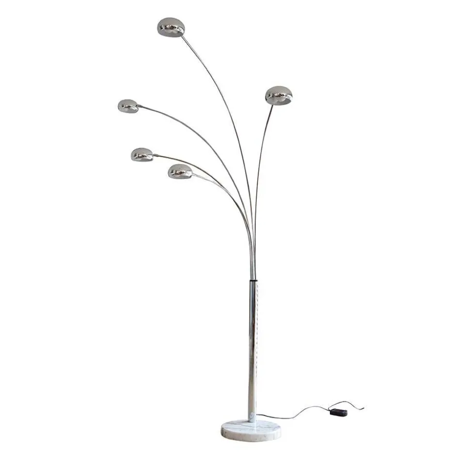 5-flammige Stehleuchte mit beweglichen Armen - Tiahu