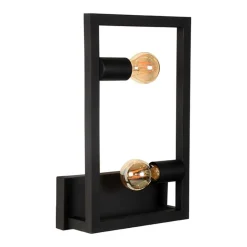 2-flammige Wandlampe im Industrial Style - Juareza