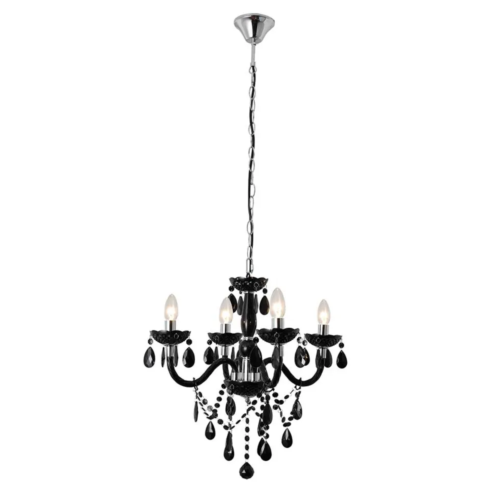 4-flammiger Kronleuchter im Vintage Look - Cuivedas