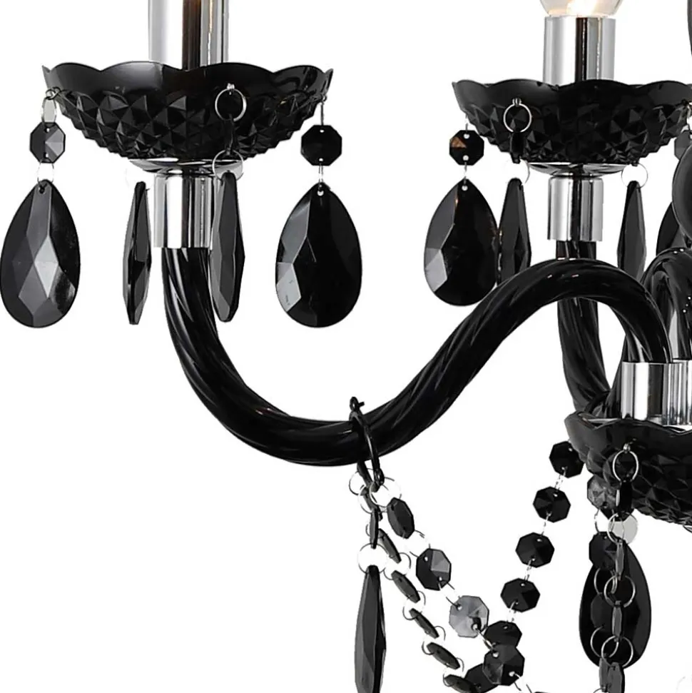 4-flammiger Kronleuchter im Vintage Look - Cuivedas