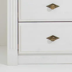 Flürmöbel Oradea in Weiß (zweiteilig)