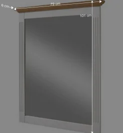 Flürmöbel Oradea in Weiß (zweiteilig)