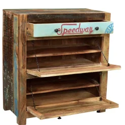 Flur Designmöbel aus Recyclingholz - Creek (fünfteilig)