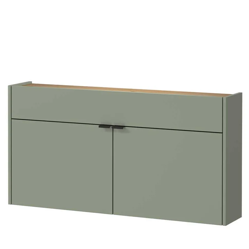 Flur Hängeschrank & Garderobe & Spiegel - Point (dreiteilig)