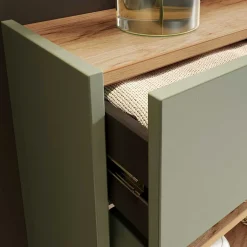 Flur Hängeschrank & Garderobe & Spiegel - Point (dreiteilig)