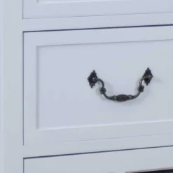 Flur Kommode Loirena in Weiß