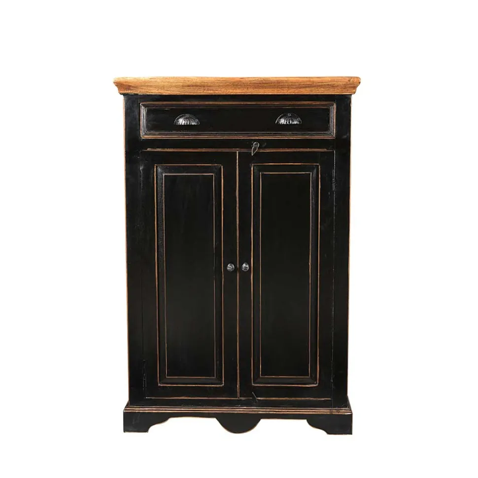 Flur Kommode Sentiments in Schwarz