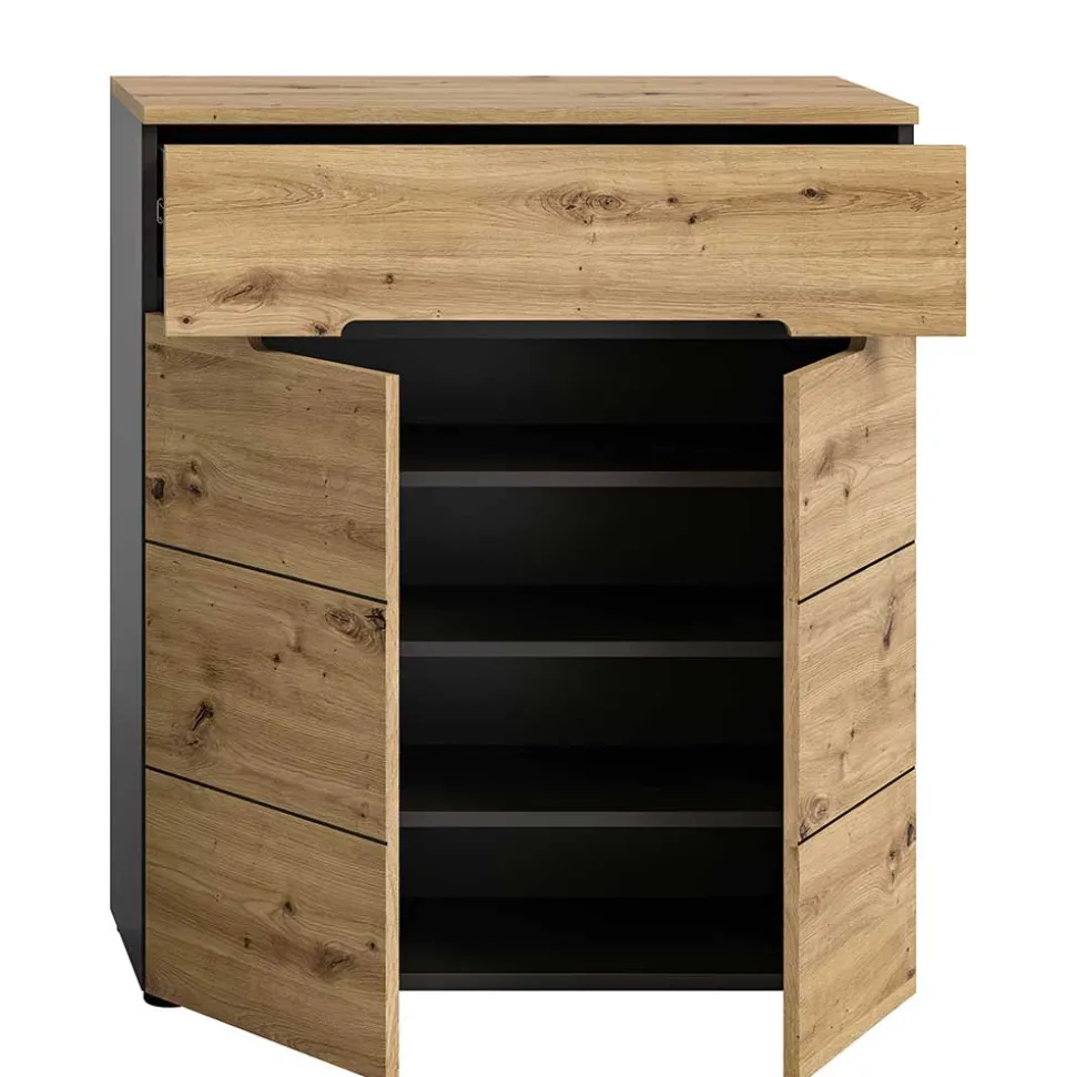 Flur Kompletteinrichtung Möbelset - Norja (sechsteilig)