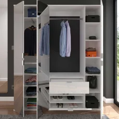 Flur Möbelblock kompakt 152x193x34 cm - Ejulia (dreiteilig)