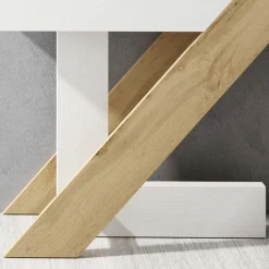 Flur Set in Weiß & Wildeiche Dekor - Dialucia (zweiteilig)