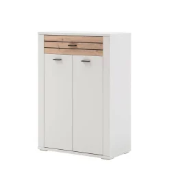 Flur Vertiko in Lichtgrau mit Wildeiche - Ballina