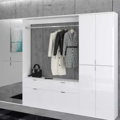 Flurausstattung Möbel Block mit Spiegeln - Ejulia (dreiteilig)