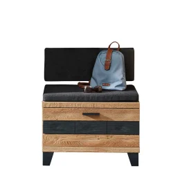 Flurbank mit Klappe für eine Person - Elprisca