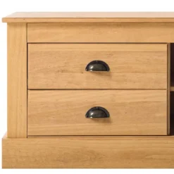 Flurbank mit zwei Schubladen und Fächern - Kumico