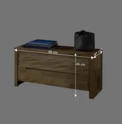 Flurbank Natrius mit Klappe