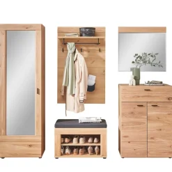 Flureinrichtung Komplettset in Natur - Cymbal (fünfteilig)