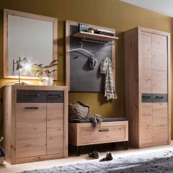 Flureinrichtung Komplettset modern - Carry (fünfteilig)