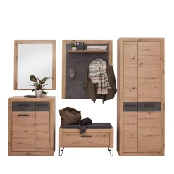 Flureinrichtung Komplettset modern - Carry (fünfteilig)