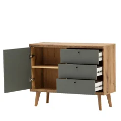 Flureinrichtung Set in Wildeiche - Oliva (dreiteilig)