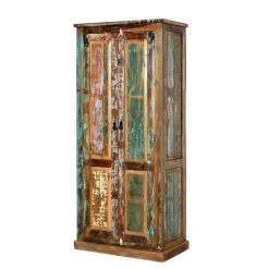 Flurgarderobenset Jamaica in Bunt Shabby Chic (sechsteilig)